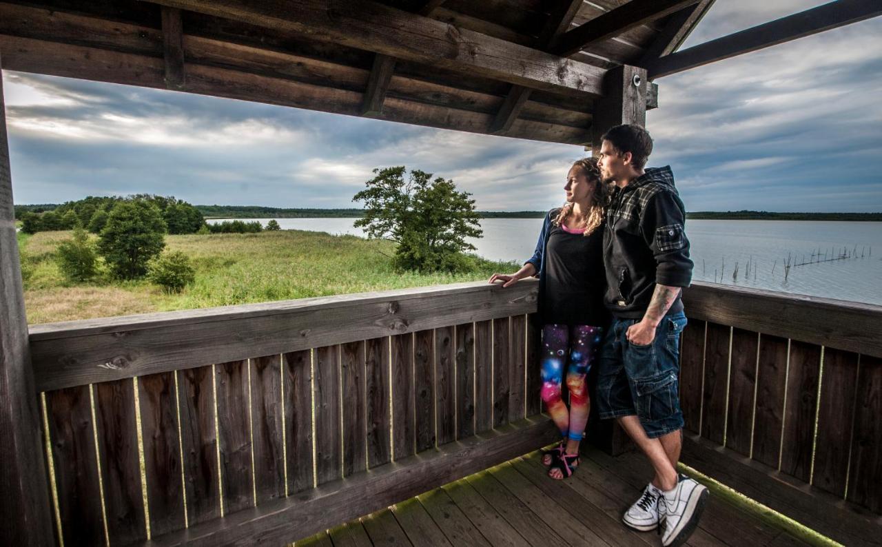 Traumhaff Historischer Kahnschifferhof Mit Kamin, Liebevoll Restauriert Vogelsang-Warsin 外观 照片